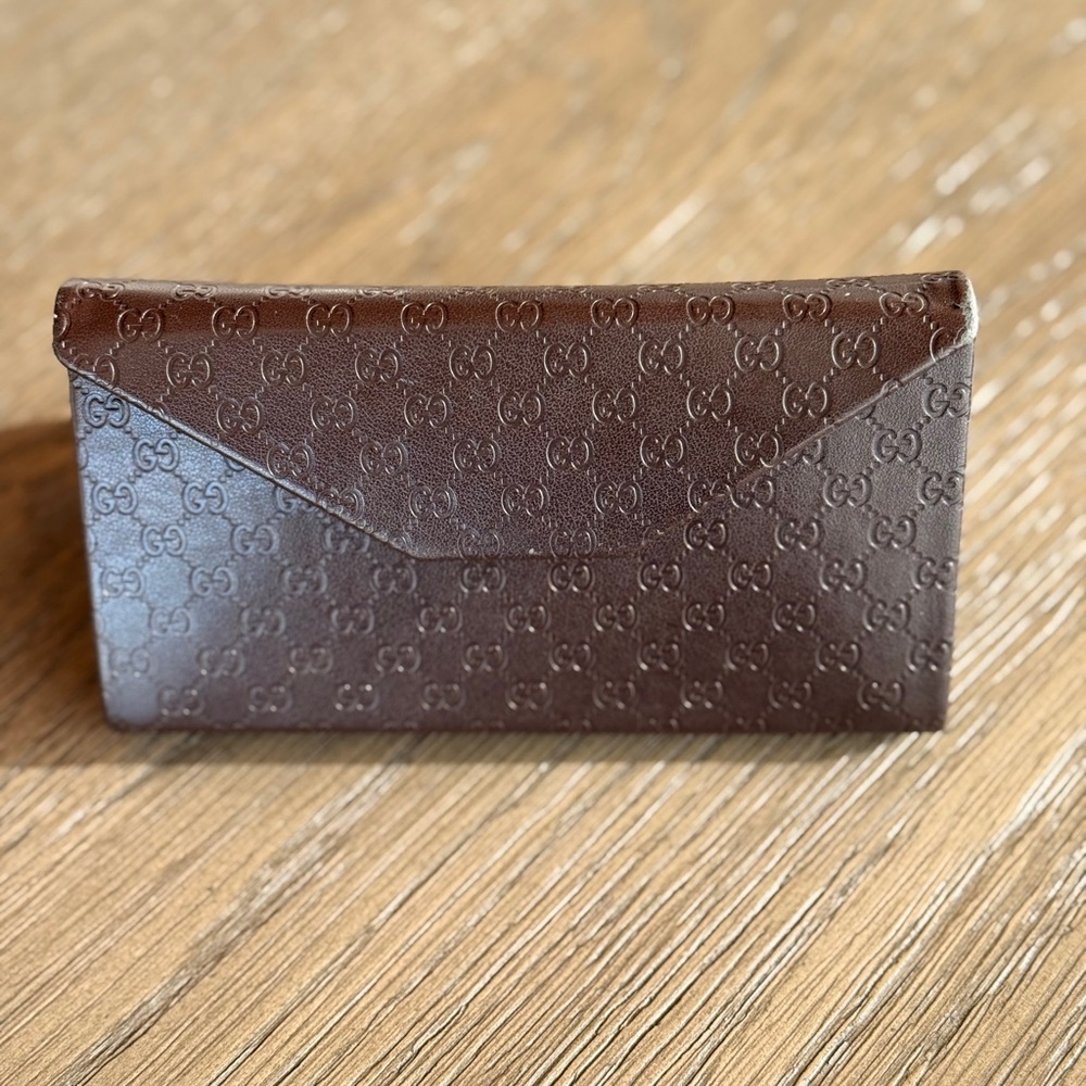 Gucci Brown and Cream Jewelry Box